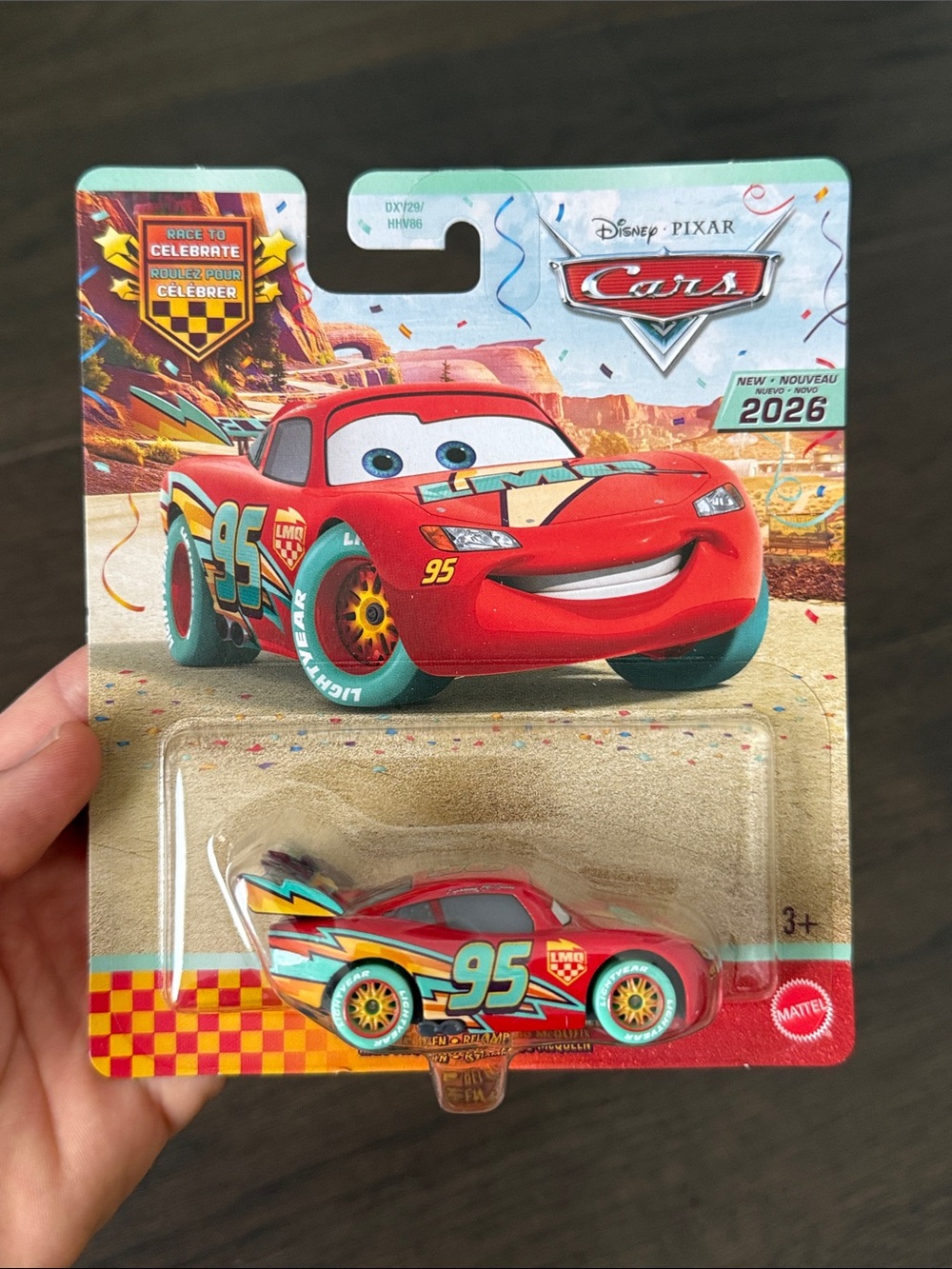 Disney Cars Lightning McQueen Die-Cast Race to Celebrate